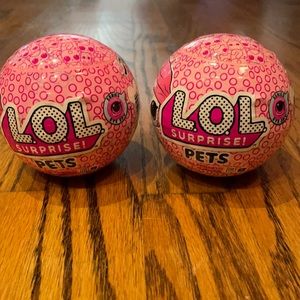 Two (2) LOL Surprise Eye Spy Pets Series Eye Spy